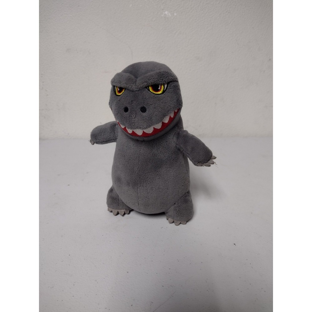 Kidrobot - Godzilla 8" Plush Toy - Grey Used Perfect Condition!
